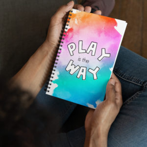 Play is the Way Watercolor Notebook