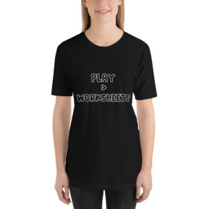 Play > Worksheet Unisex T-shirt